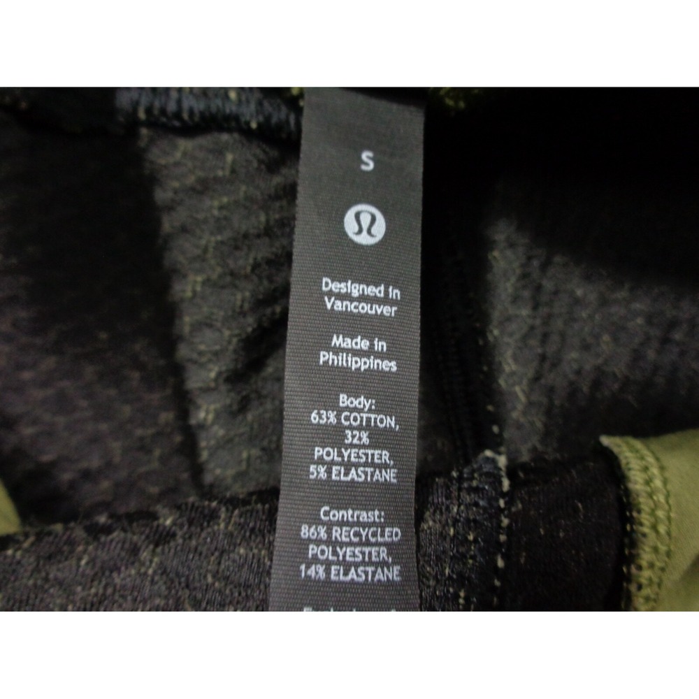 Lululemon Shorts Mens S Green At Ease 7 in Inseam Unlined - Picture 8 of 9